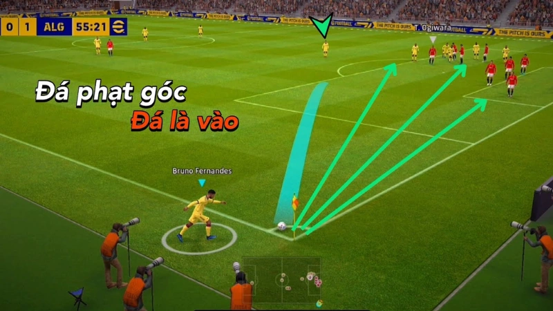 Kinh nghiệm đặt cược kèo tổng phạt góc trên dưới thắng lớn