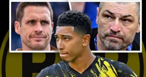 Cha Jobe Bellingham "combat" với BLĐ Dortmund