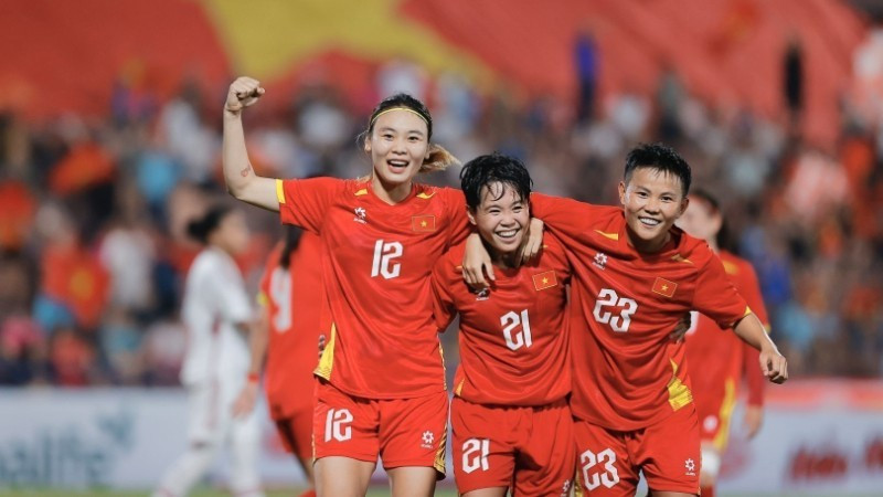 Đội tuyển nữ Việt Nam nhận thưởng 500 triệu đồng sau chiến thắng mở màn